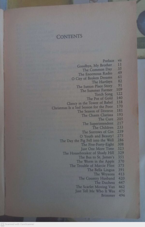 Collected Stories — John Cheever secondhand book