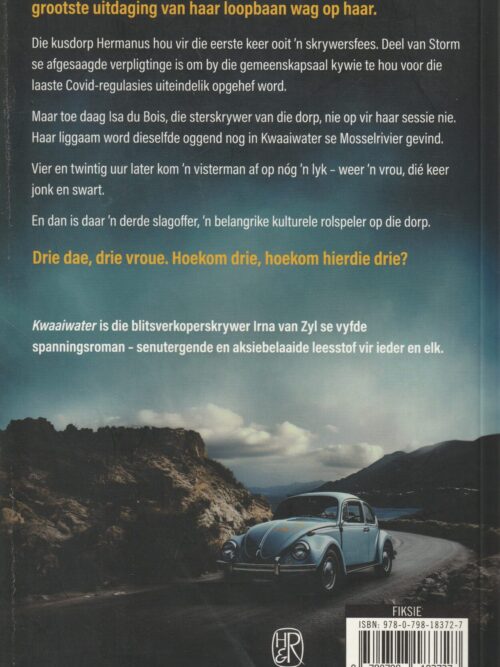 Kwaaiwater – Irna Van Zyl secondhand book