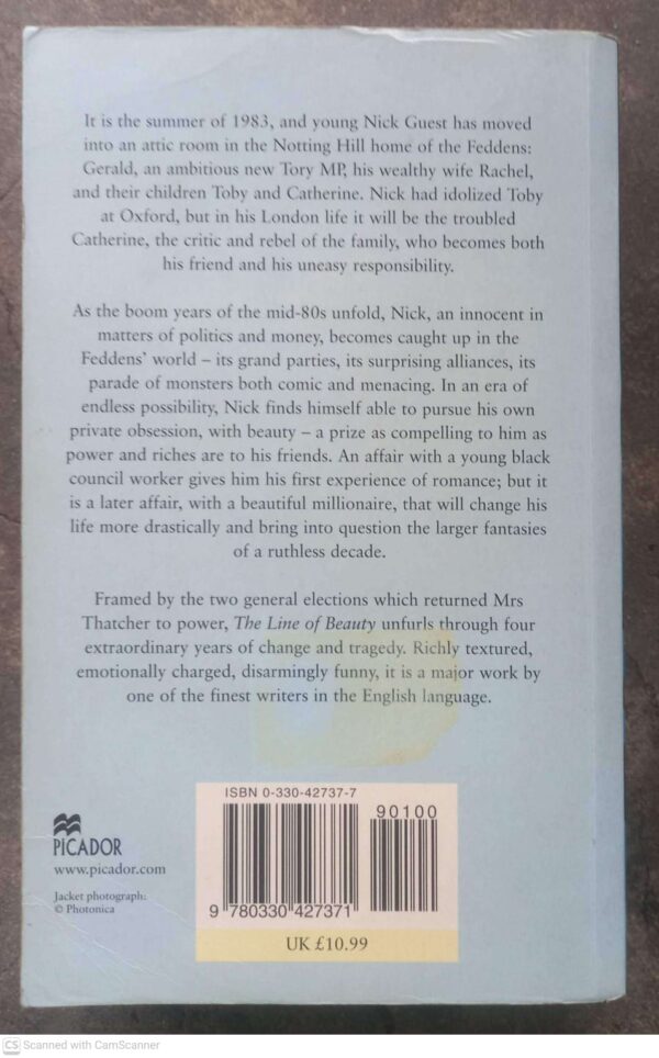 The Line Of Beauty — Alan Hollinghurst secondhand book