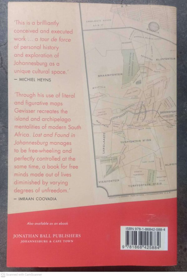 Lost and Found in Johannesburg2 Lost And Found In Johannesburg — Mark Gevisser secondhand book