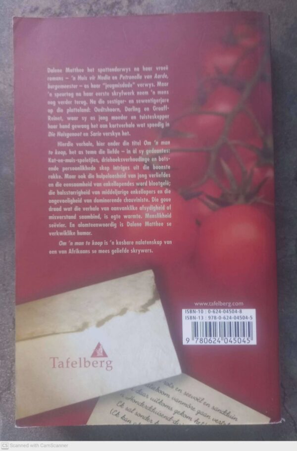 Om ‘n Man Te Koop – Dalene Matthee secondhand book