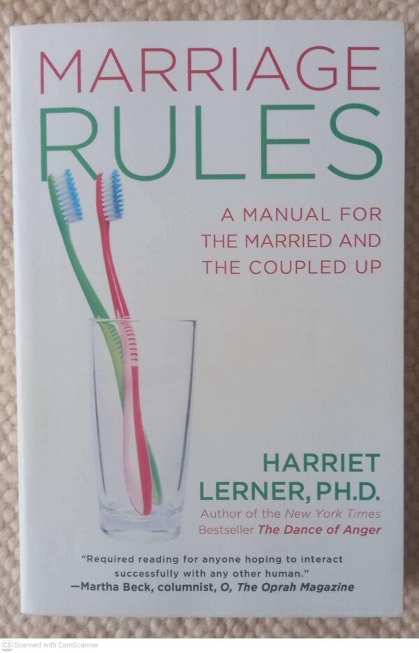 Marriage Rules — Harriet Lerner secondhand book