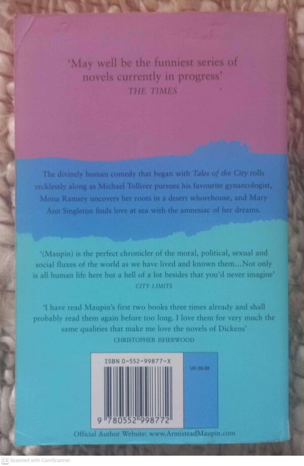 More Tales Of The City — Armistead Maupin secondhand book