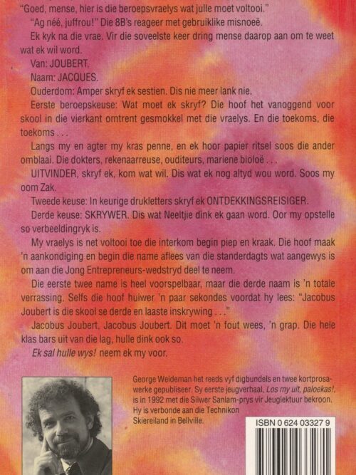 Die Optog Van Die Aftjoppers – George Weideman secondhand book