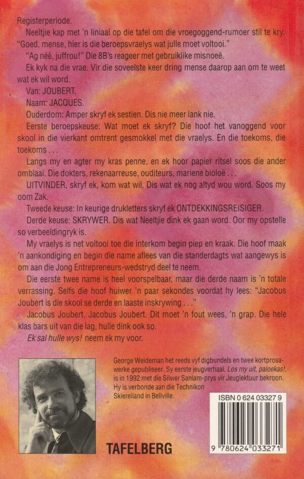 Die Optog Van Die Aftjoppers – George Weideman secondhand book