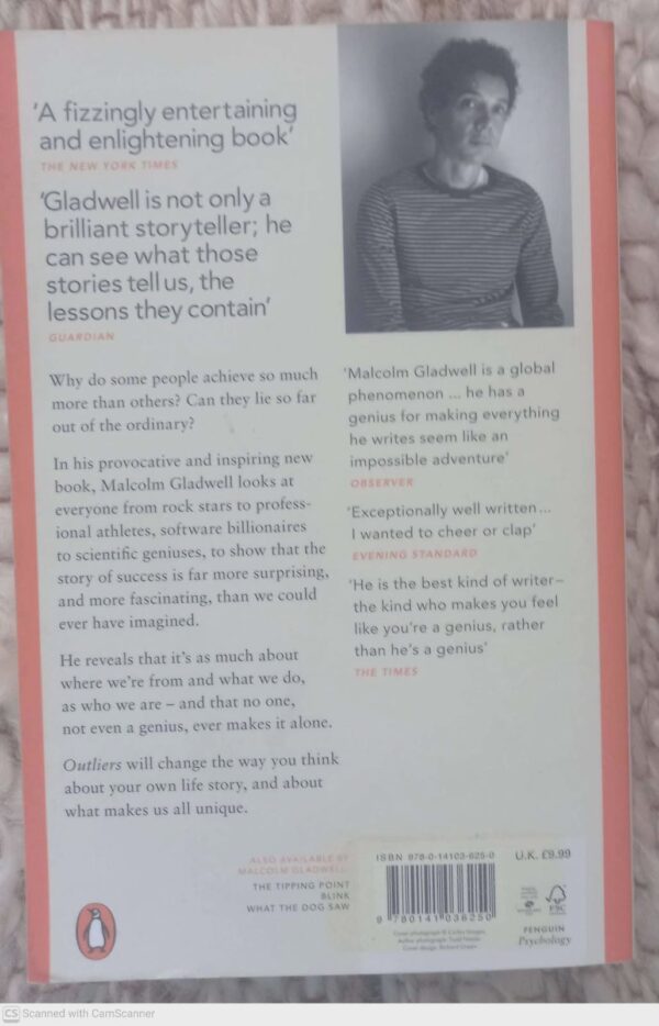 Outliers: The Story Of Success — Malcolm Gladwell secondhand book