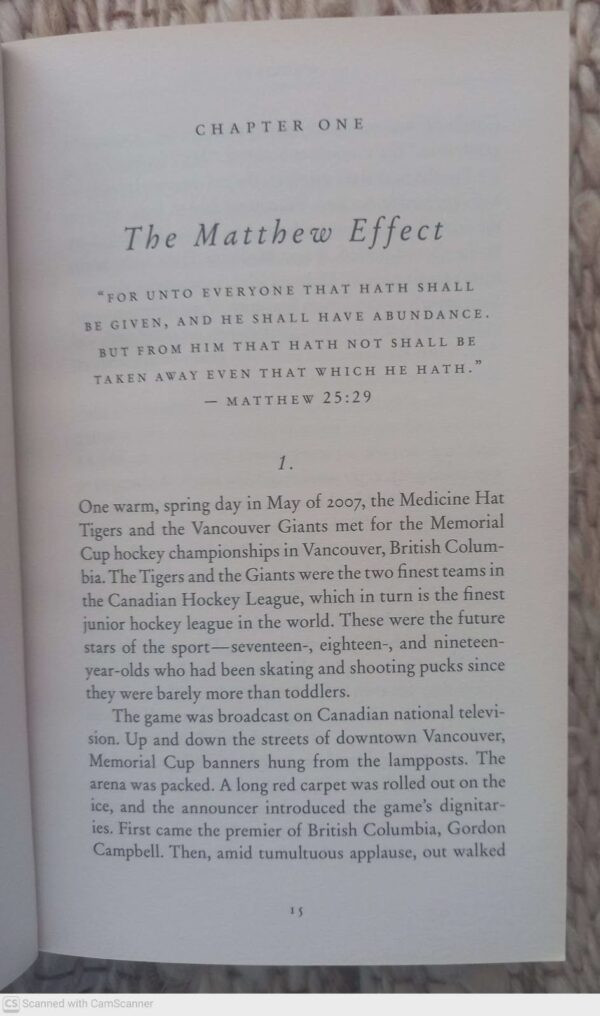 Outliers: The Story Of Success — Malcolm Gladwell secondhand book