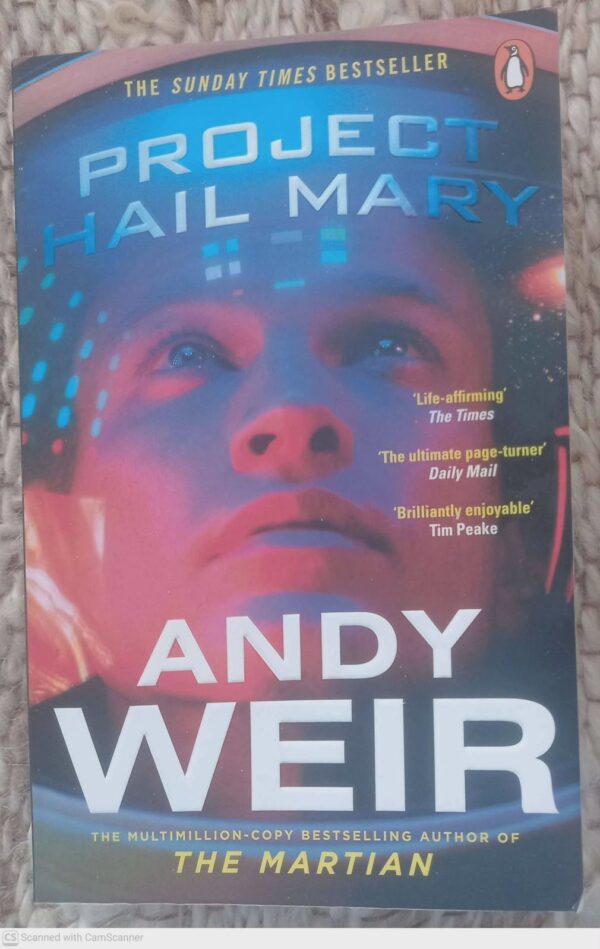 Project Hail Mary — Andy Weir secondhand book