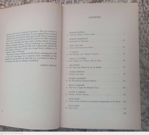 Scoops And Headlines — Conrad Norton secondhand book