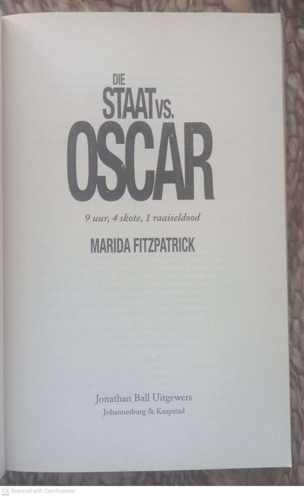 Die Staat vs. Oscar — Marida Fitzpatrick secondhand book