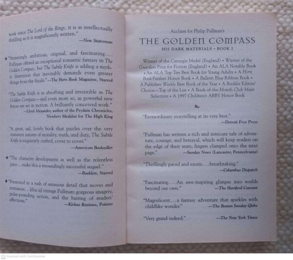 The Subtle Knife — Philip Pullman secondhand book