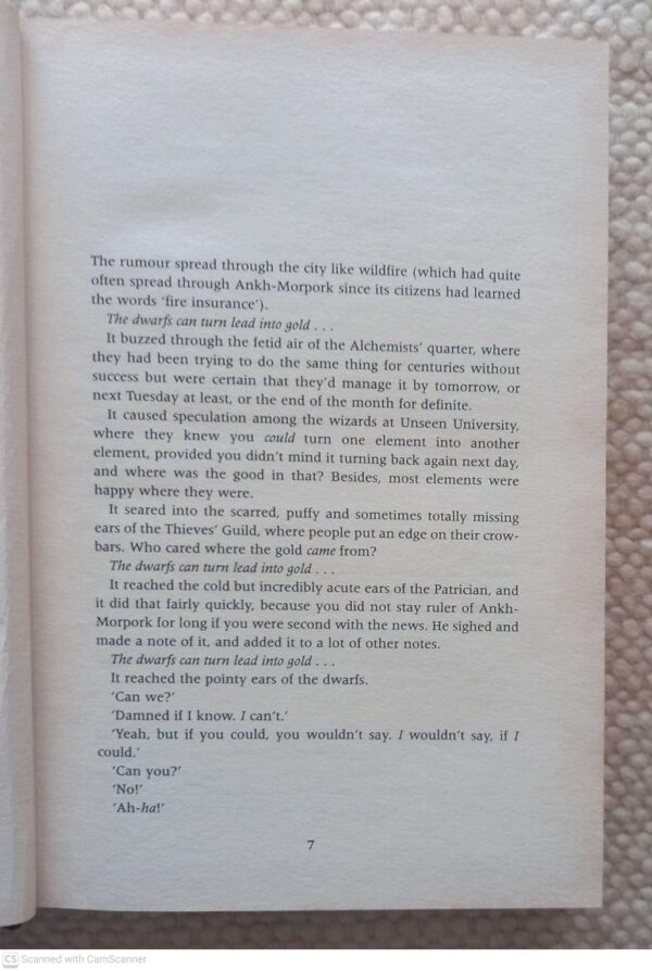Discworld: The Truth #25 — Terry Pratchett secondhand book
