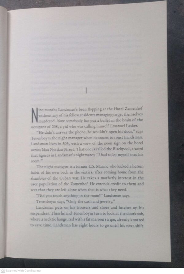 The Yiddish Policemen’s Union — Michael Chabon secondhand book
