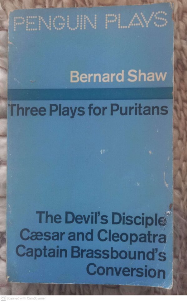 Three Plays For Puritans — George Bernard Shaw secondhand book