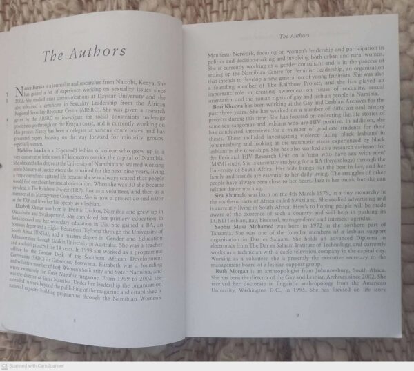 Tommy Boys, Lesbian Men, And Ancestral Wives — Ruth Morgan, Saskia Wieringa secondhand book