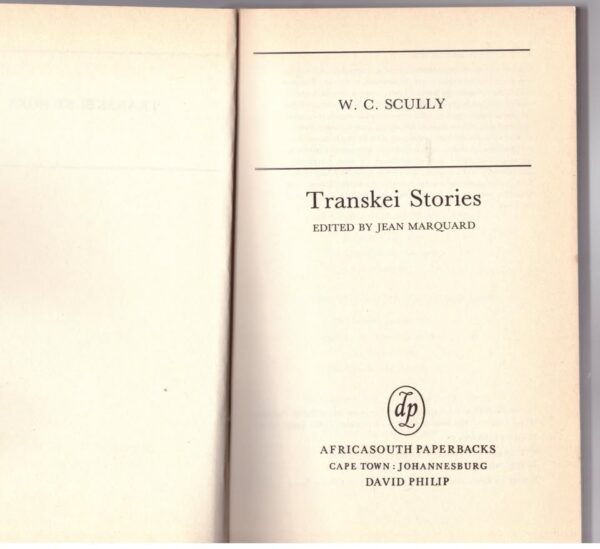 Transkei Stories – W. C. Scully secondhand book