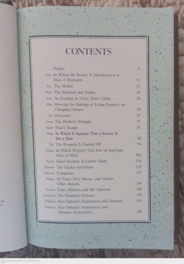 Uncle Tom’s Cabin — Harriet Beecher Stowe secondhand book
