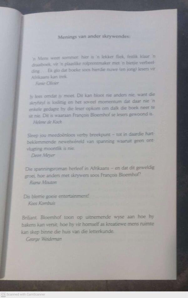 Die Vierde Stem — François Bloemhof secondhand book