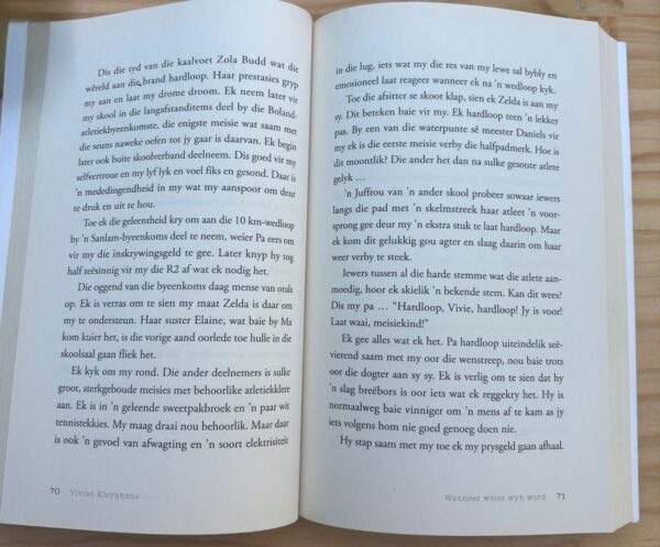 Wanneer Water Wyn Word – Vivian Kleynhans secondhand book