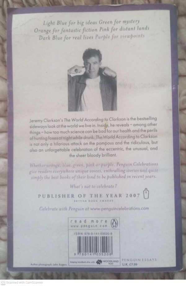 The World According To Clarkson — Jeremy Clarkson secondhand book