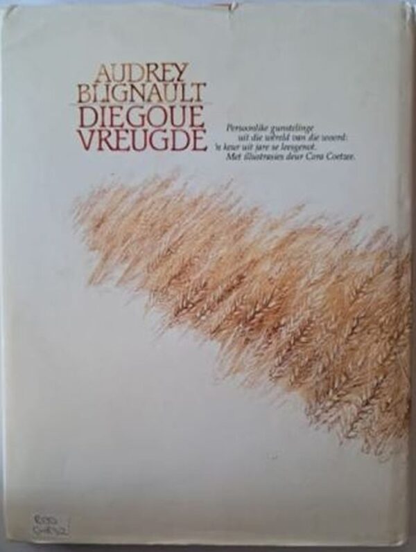 agterblad-die-goue-vreugde-audrey-blignault Die Goue Vreugde – Audrey Blignault secondhand book