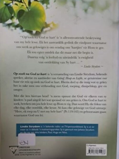 Op Soek Na God Se Hart – Lindie Strydom secondhand book