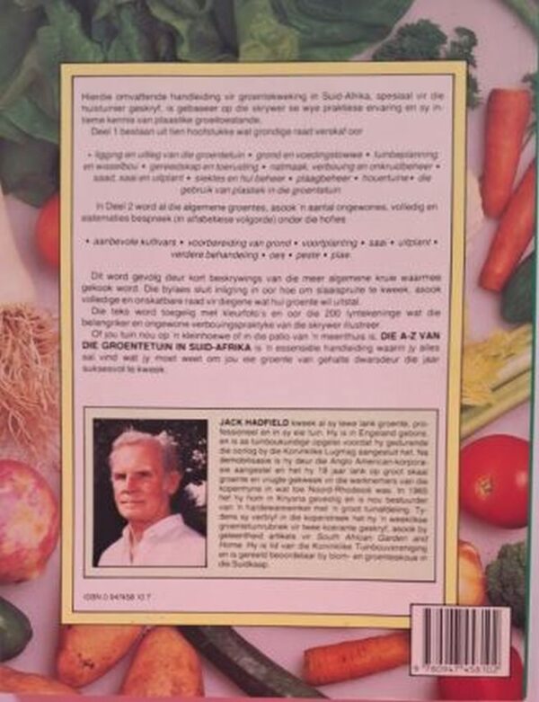 Die A-Z Van Die Groentetuin In Suid-Afrika – Jack Hadfield secondhand book