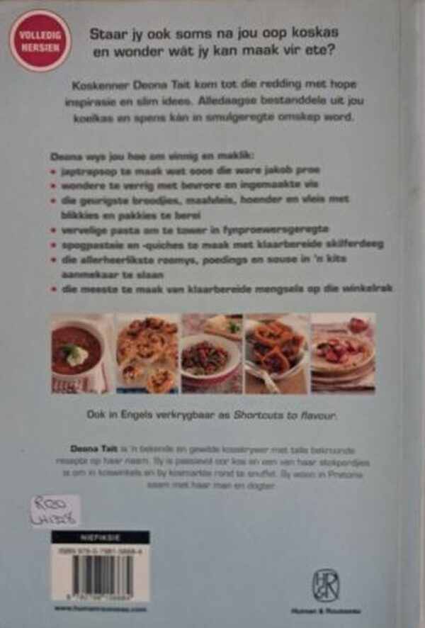 Kook Met Blikkies En Pakkies – Deona Tait secondhand book