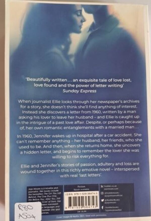 The Last Letter From Your Lover – Jojo Moyes secondhand book