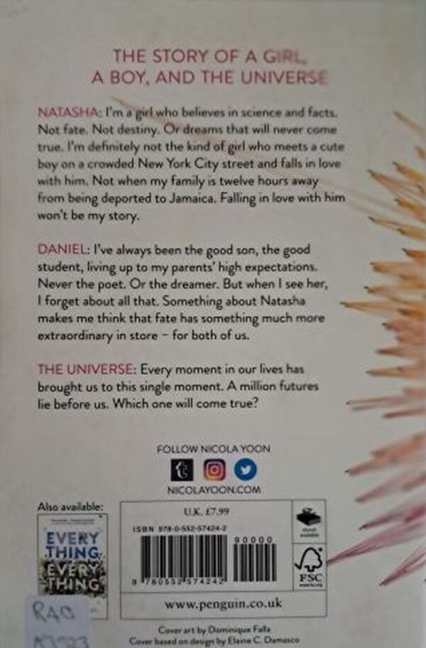 The Sun Is Also A Star – Nicola Yoon secondhand book