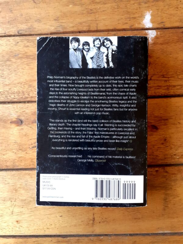beatle1 Shout: The True Story Of The Beatles – Philip Norman secondhand book
