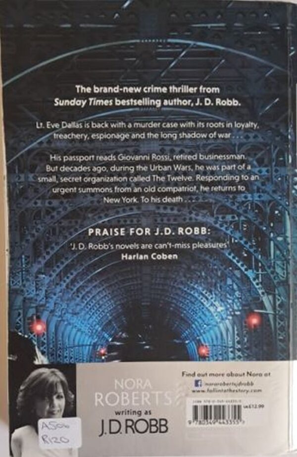 Bonded In Death – J.D. Robb secondhand book