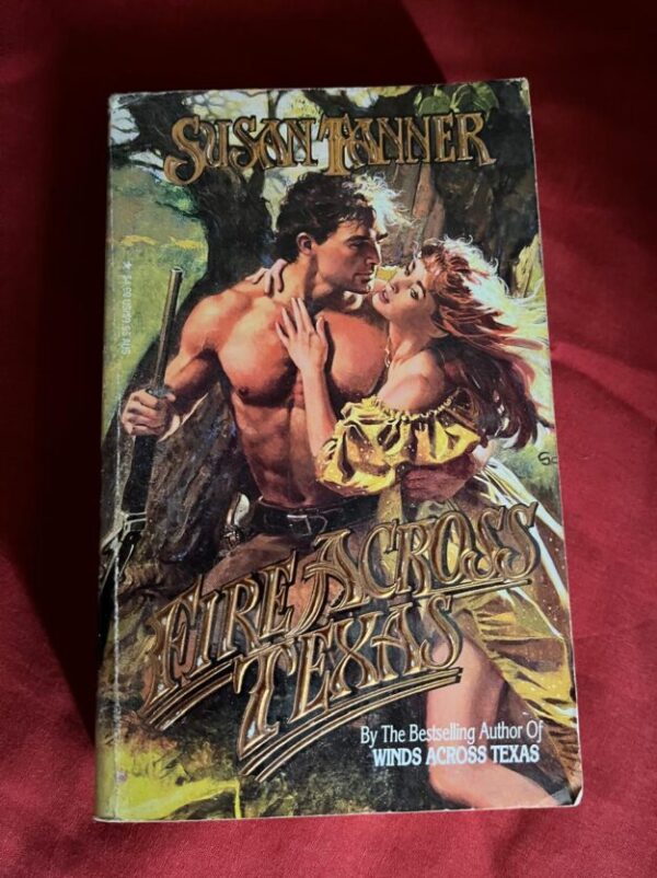 Fire Across Texas – Susan Tanner secondhand book