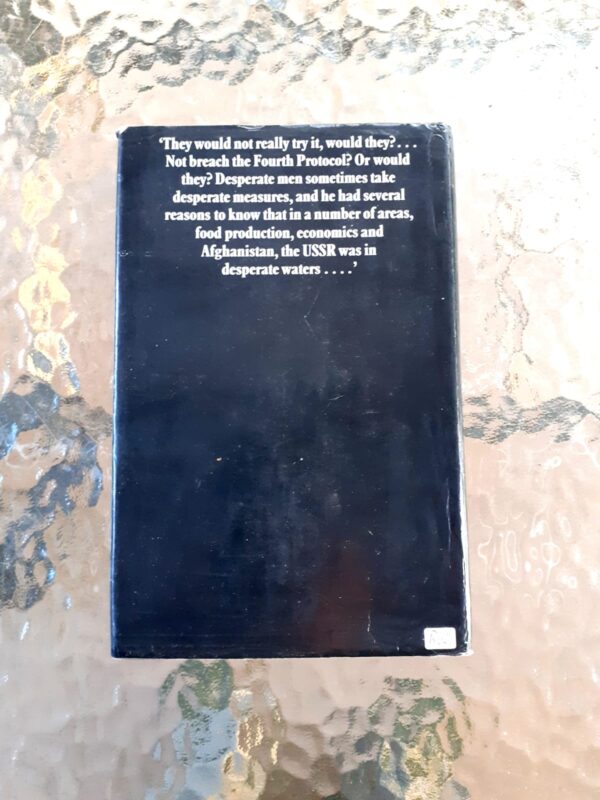 for pro1 The Fourth Protocol – Frederick Forsyth secondhand book