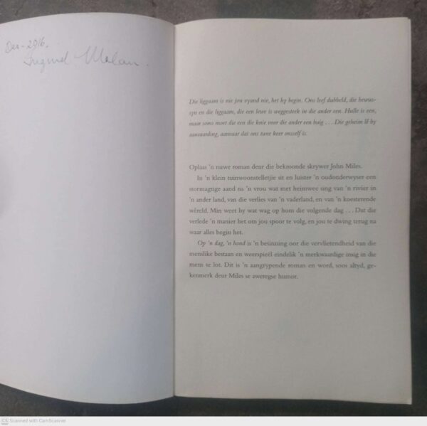 Op ‘n Dag, ‘n Hond — John Miles secondhand book