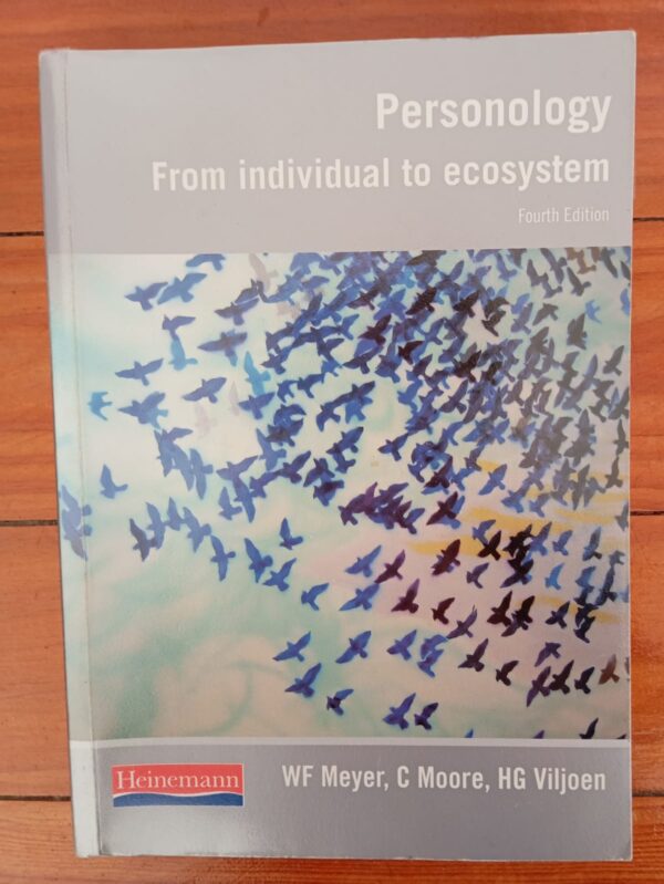 Personology: From Individual To Ecosystem – W.F. Meyer Et Al secondhand book