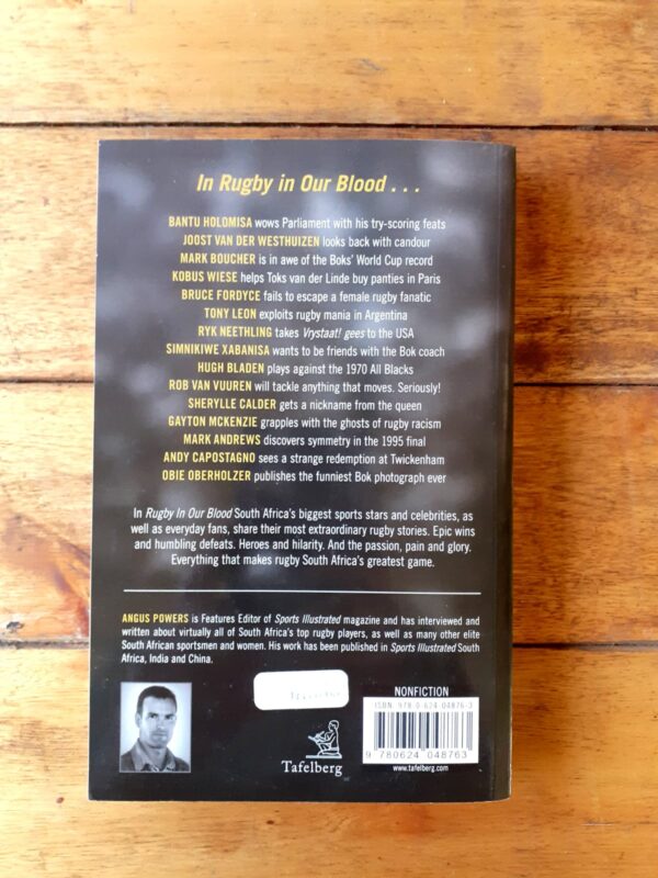 Rugby In Our Blood – Angus Powers secondhand book