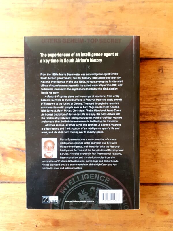 A Spook’s Progress – Maritz Spaarwater secondhand book