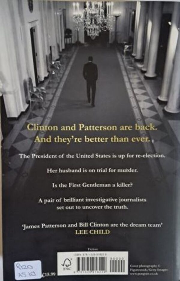 The First Gentleman – Bill Clinto, James Patterson secondhand book