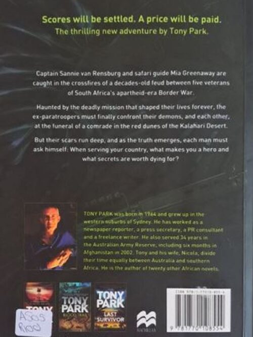 Vendetta – Tony Park secondhand book