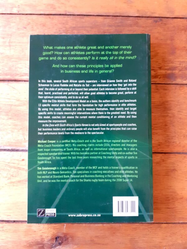 In The Zone – Michael Cooper, Tim Goodenough secondhand book