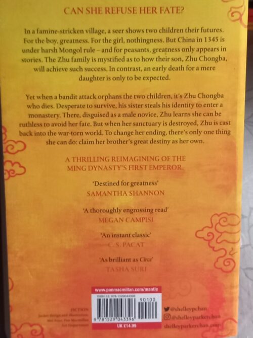 She Who Became The Sun – Shelley Parker-Chan secondhand book