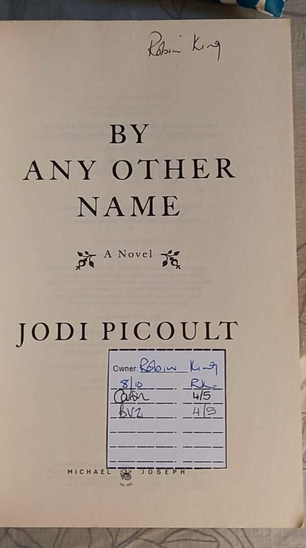 By Any Other Name – Jodi Picoult secondhand book
