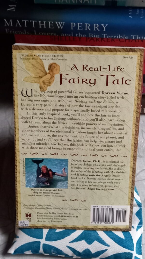 Healing With the Fairies: Messages, Manifestations, and Love from the World of the Fairies – Doreen Virtue secondhand book