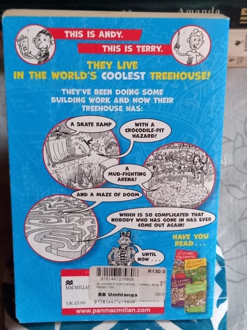 The 26-Storey Treehouse – Andy Griffiths secondhand book