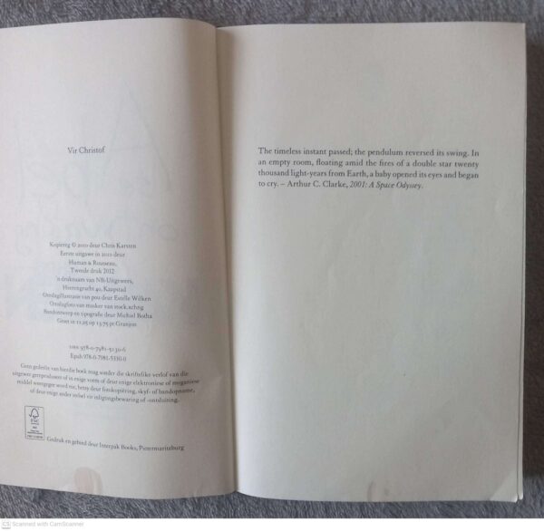 Abel Se Ontwaking — Chris Karsten secondhand book