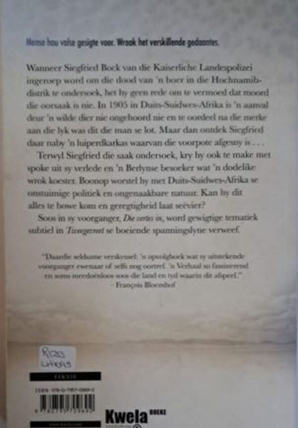 Tweegevreet – Zirk Van Den Berg secondhand book