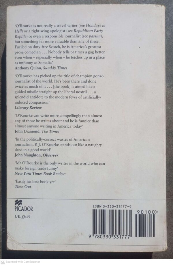 All The Trouble In The World — P. J. O’Rourke secondhand book