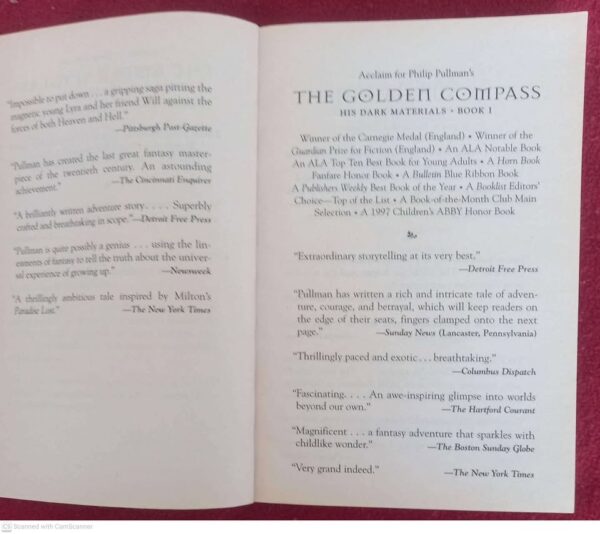 The Amber Spyglass — Philip Pullman secondhand book