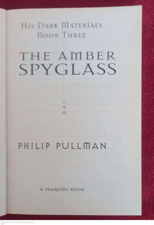 The Amber Spyglass — Philip Pullman secondhand book